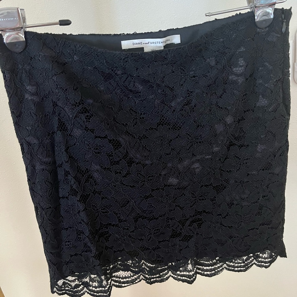 Diane Von F. - black mini Pencil Skirt